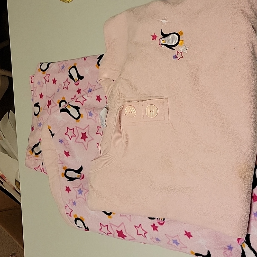 Fleece pajama set